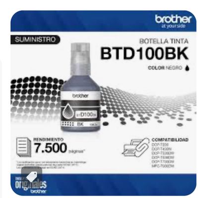 TINTA BROTHER BTD100BK