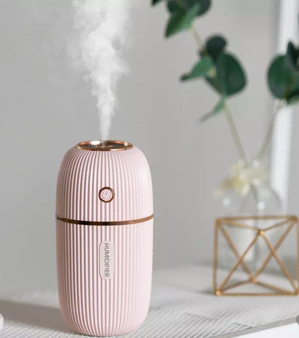 Portable Essential Oil Diffuser / humidifier 300ml - PINK