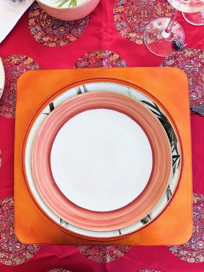 Assiette à dîner. JAPON COLLECTION. Peinte à la main