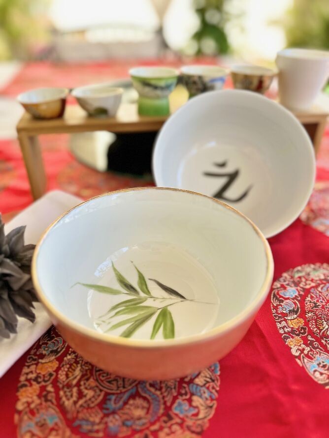 Bol. JAPON COLLECTION. Peinte à la main