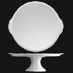 VERONA / Assiette à gâteau avec support