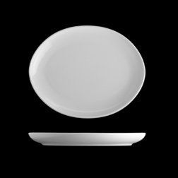 ISABELLE COUP. Assiette ovale 20 cm