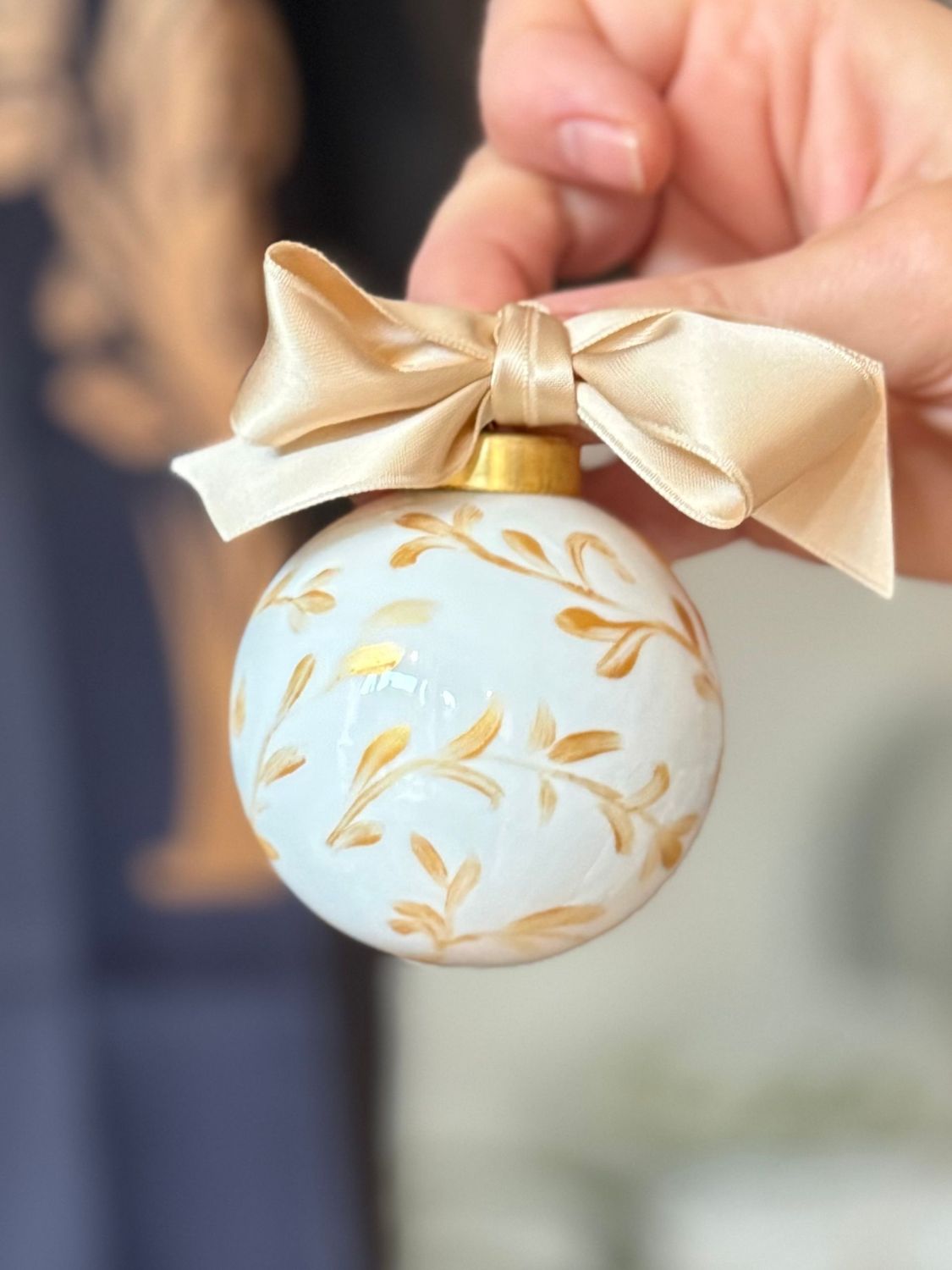 Handbemalte Weihnachtskugeln