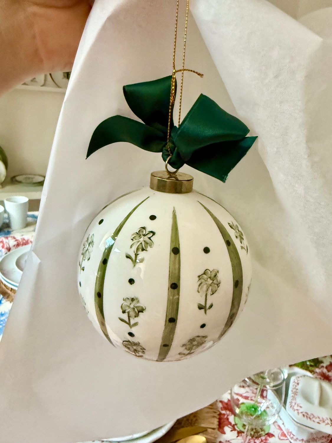 Handbemalte Weihnachtskugeln
