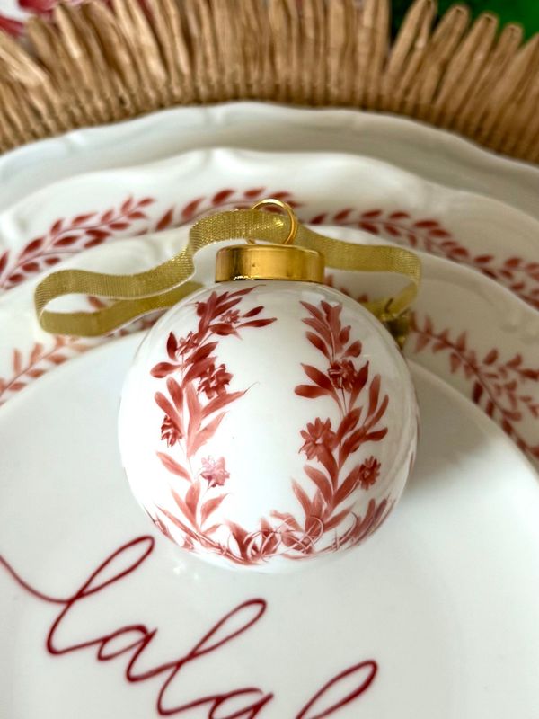 Bolas de Navidad pintadas a mano. DESIGN 7