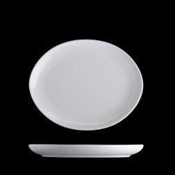 BASIC. Plato oval 16 × 20 cm
