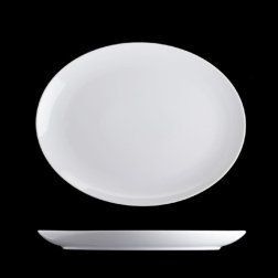 BASIC. Plato oval 22x28 cm