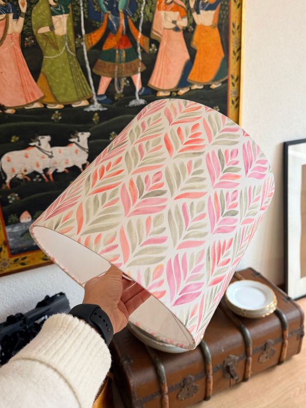 Abat-jour ÉPI ROSÉE 30cmø