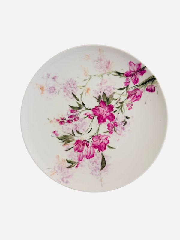 ASSIETTE DE PRÉSENTATION 30cm ø. HANA. PEINTE À LA MAIN