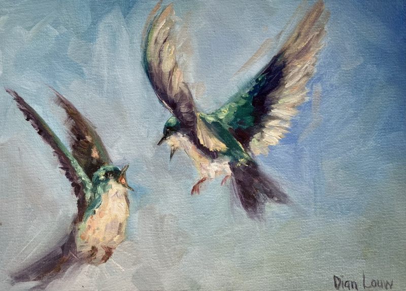 Bird in flight