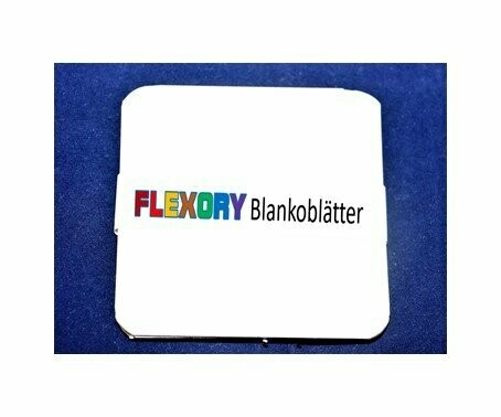 Blankoblätter, weiß,  90 x 90 mm, 80 g/m², 50 Blatt