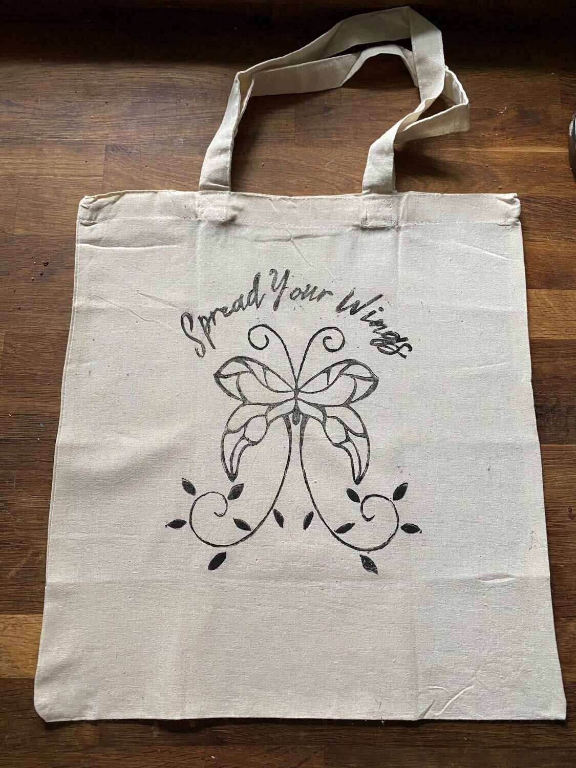 Spread Your Wings Butterfly Cotton Bag