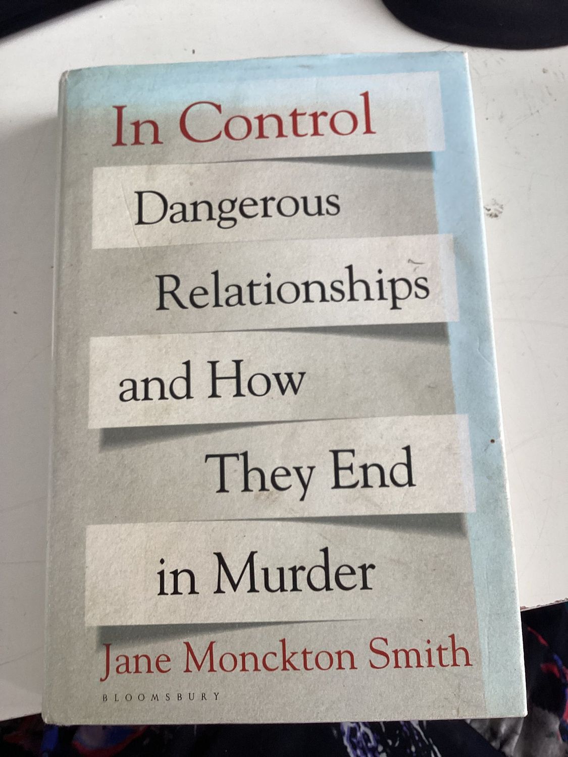In Control by Jane Monkton Smith