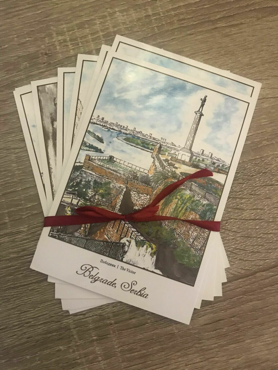 Set of 8 Art Postcards