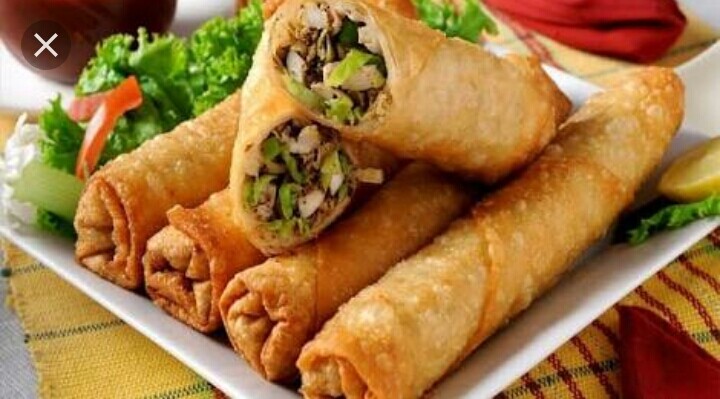 Vegetable Roll 6 Piece From Tehzeeb