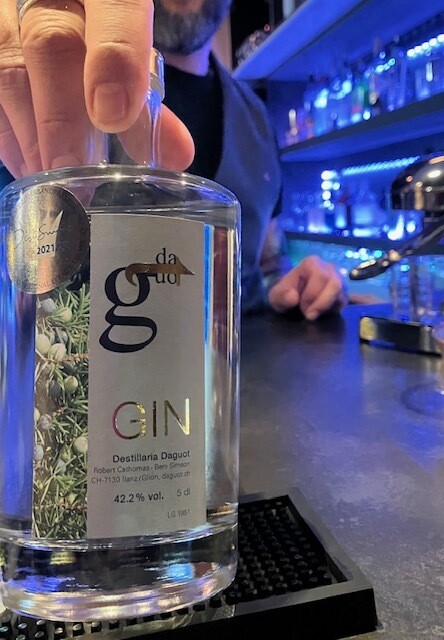 Gin Glasflasche &quot;Dagout&quot;