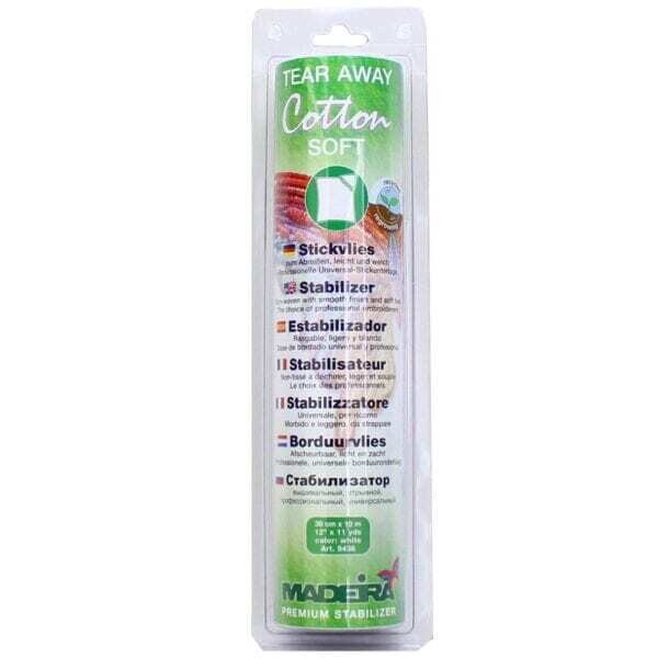 Madeira Tear Away Soft White 9436