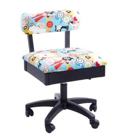 Prints (Sew wow Sew now)- Hydraulic Sewing Chairs