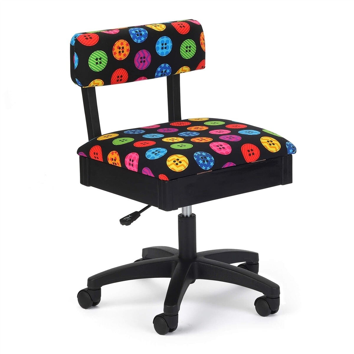 Arrow - Hydraulic Sewing Chairs Bright Buttons