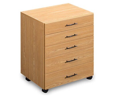 5 Drawer Rollabout Storage Chest 490