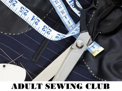 ​ADULT SEWING CLUB
Wednesdays 5:00 pm – 8:00 pm 6 weeks (18 hrs) $270.00 + HST
September 21st, 28th, October 19th, 26th, November 2nd & 9th