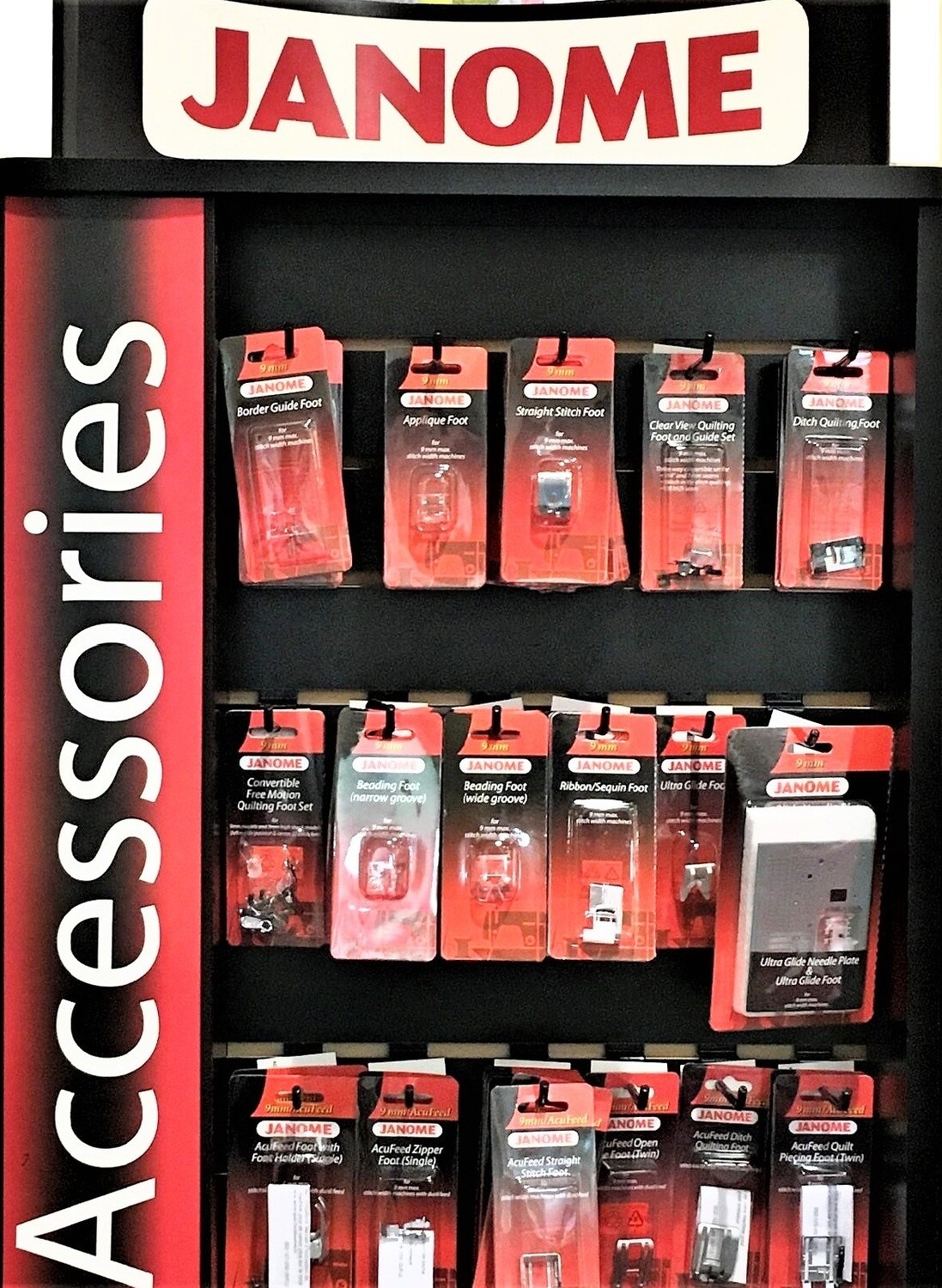SEWING MACHINE ACCESSORIES Wednesday, September 10th, 2:00 pm - 4:00 pm