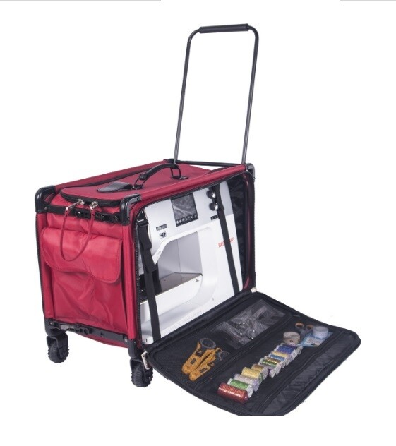 Red Sewing Machine Case 
Sizes L - 2XL
