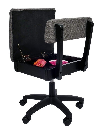 Solid Colour - Lady Grey - Hydraulic Sewing Chairs