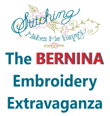 The BERNINA Embroidery Extravaganza
Saturday March 9th, 10:30am - 1:00pm