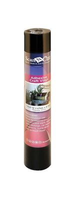 Brother CAVINYLBK Black Adhesive Craft Vinyl