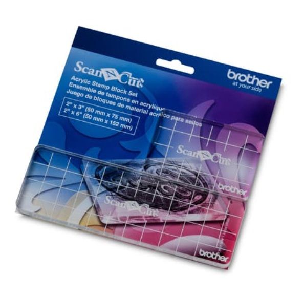 Brother CASTPBLS1 Acrylic Stamp Block Set