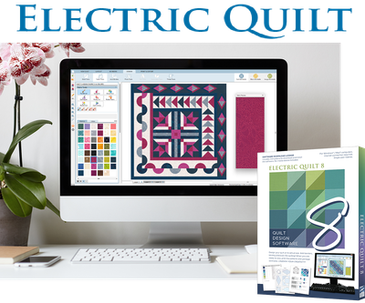 ELECTRIC QUILT 8 – BEGINNER CLASS Thursday September 25th, 11:00 am – 3:00 pm