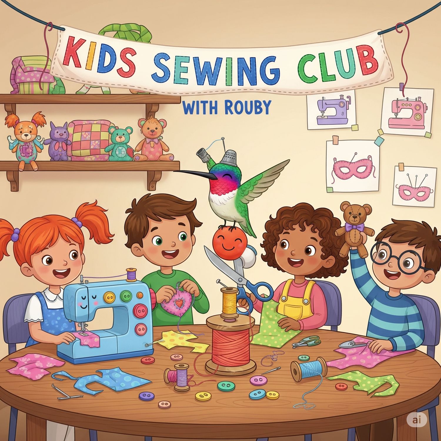 ​KIDS CLUB with ROUBY Tuesdays 5:30 pm – 7:30 pm (4 weeks - 8 hours) Session 2 - November 25th, December 2nd, 9th, 16th