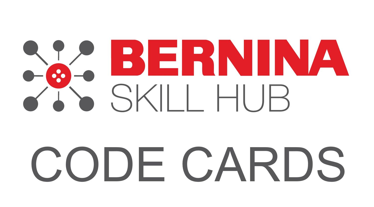 BERNINA Skill Hub Code Cards