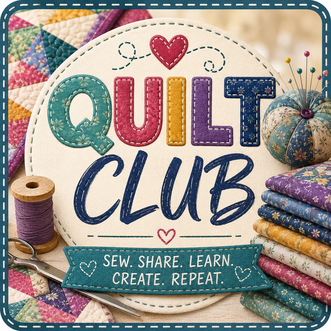​QUILT CLUB Session 1: September 16th, October7th, 14th, 21st &amp; November 4th (5 weeks - $150.00 + HST)