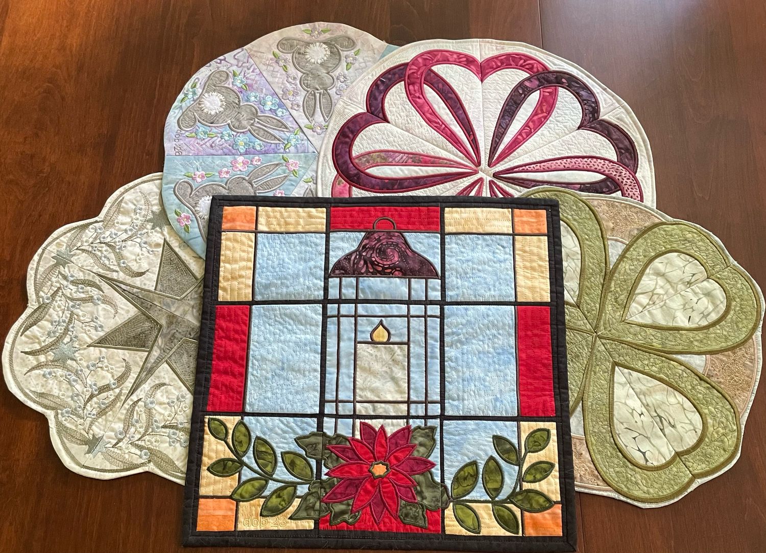 ​STITCH THE SEASONS: EMBROIDERED TABLE CENTRES Saturday October 24th, 10:30 am - 4:30pm