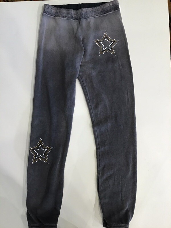 Star Studded Band Bottom Sweatpant