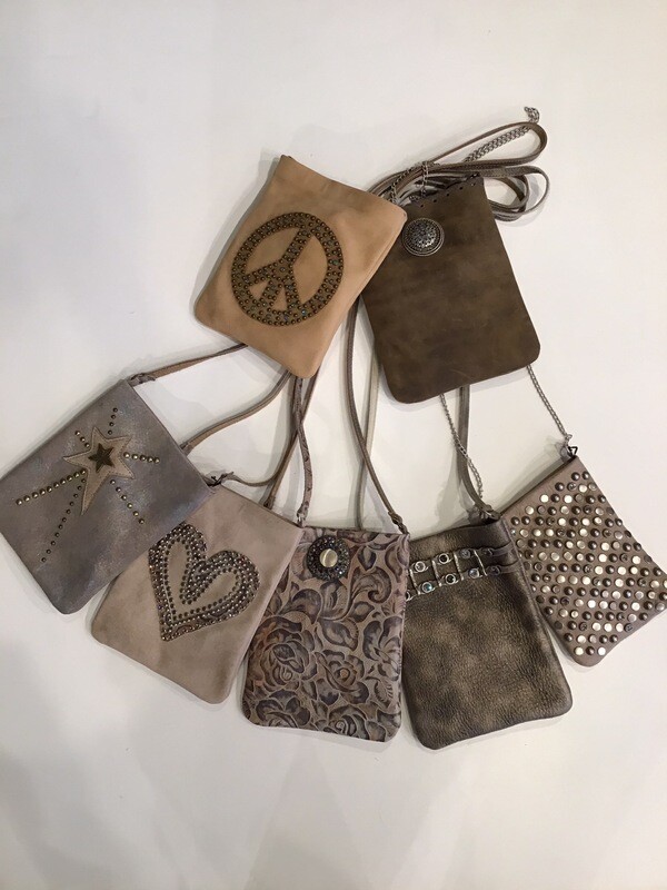 Shooting Star Studded Pouch
