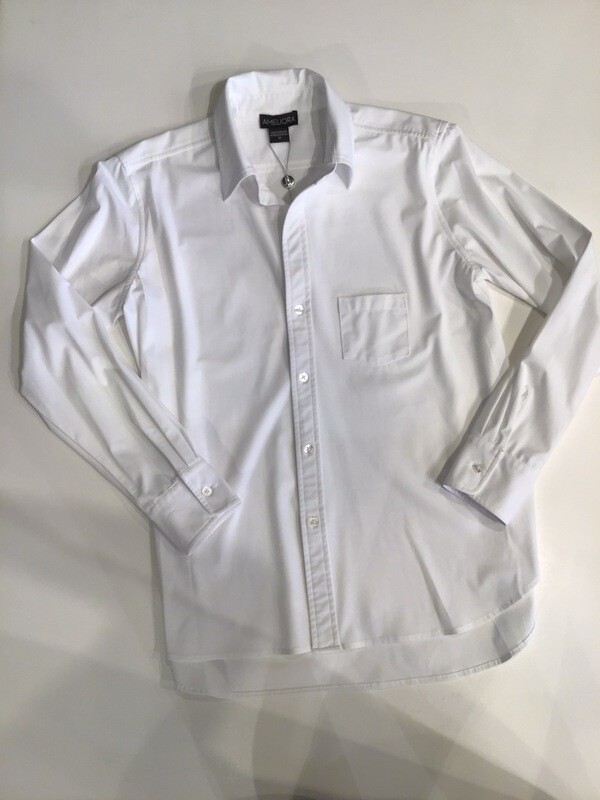 Hi-lo hem button front shirt