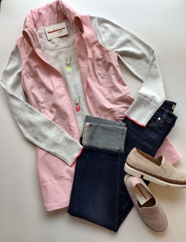 Cinch waist vest