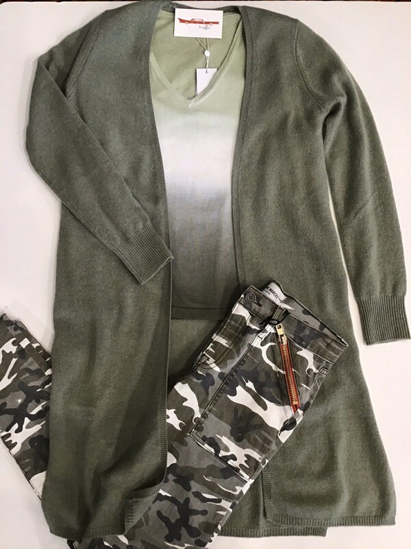 Cashmere Long Duster