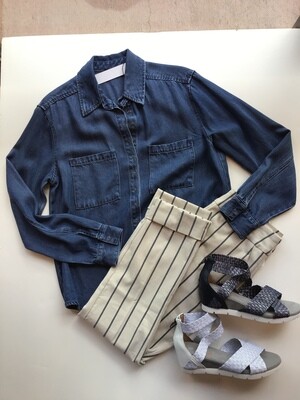 Snaps button down shirt