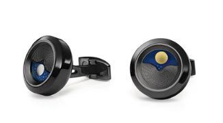 TF Est. 1968 Geneve Suisse - Planet Cufflink - Black