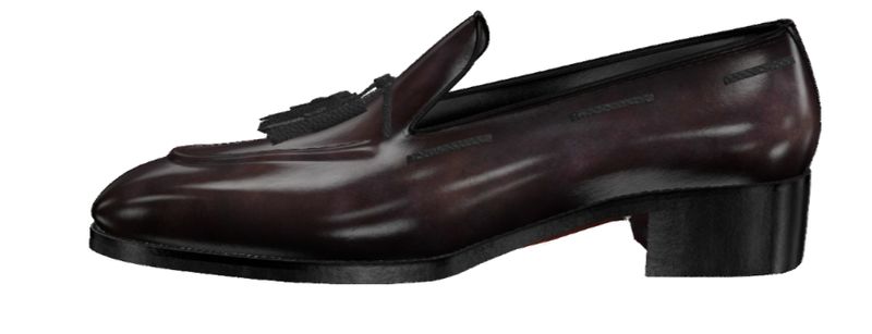 Goodyear Welt - Patina Loafer with art sole