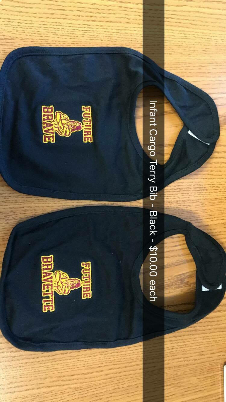 CAR30 PRECIOUS CARGO INFANT TERRY BIB FUTURE BRAVE