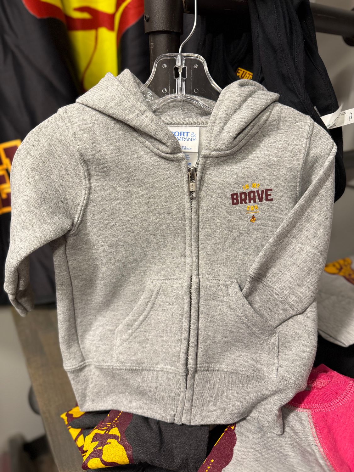 CAR78IZ P&amp;C INFANT CORE FLEECE FZ HOOD