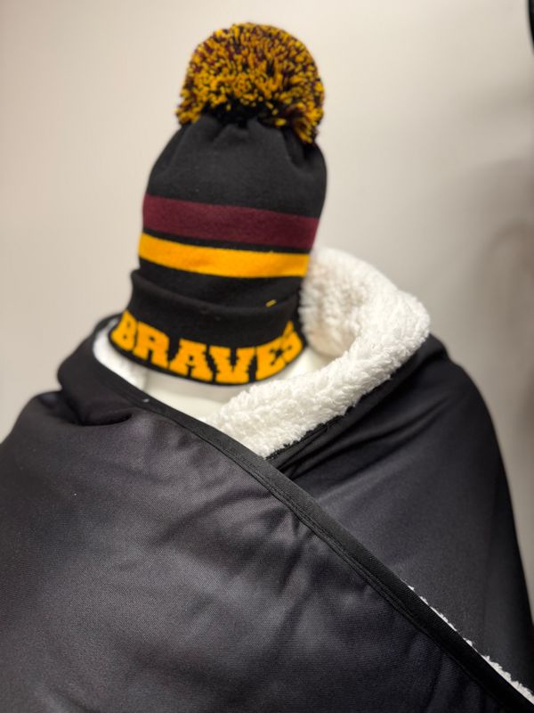 Custom Beanie TMCHS and BRAVES Custom Beanie TMCHS and BRAVES