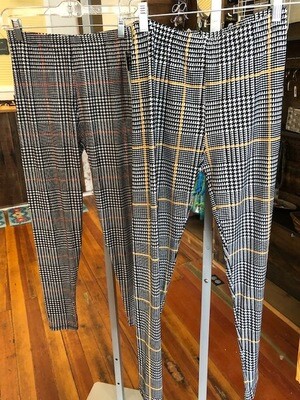 Leggings Plaid One Size Fits All
