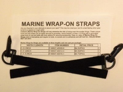 Marine Wrap-On Straps