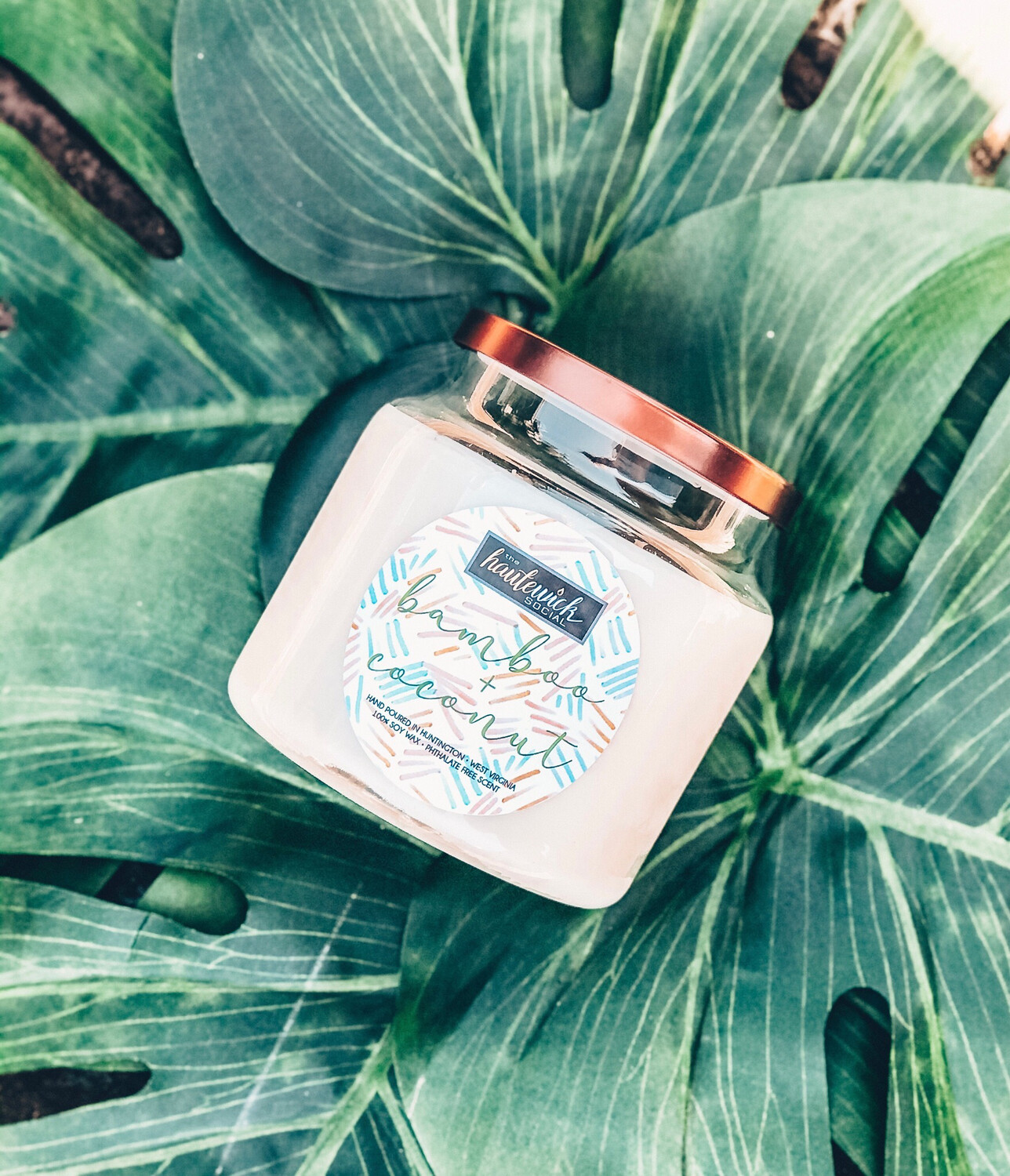 Bamboo + Coconut 16oz Candle Bamboo + Coconut 16oz Candle